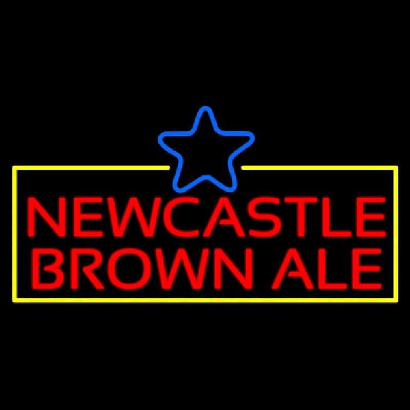 Newcastle Brown Ale Neon Skilt