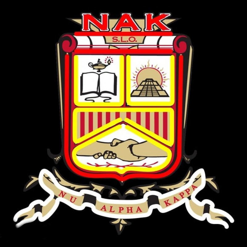 Nu Alpha Kappa Chapters Logo Neon Skilt