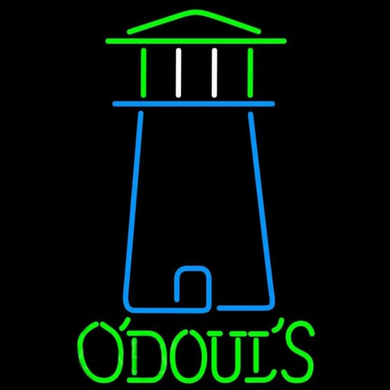 Odouls Lighthouse Art Beer Sign Neon Skilt