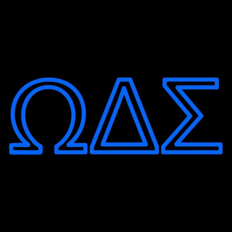 Omega Delta Sigma Neon Skilt