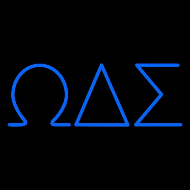 Omega Delta Sigma Neon Skilt