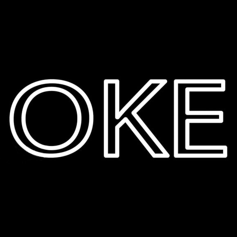 Omicron Kappa Epsilon Neon Skilt