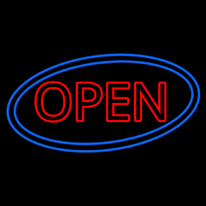 Open Neon Skilt