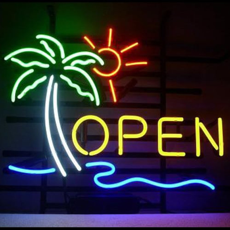 Open Sign Neon Skilt