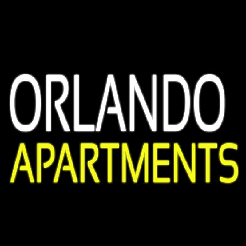 Orlando Apartments Neon Skilt