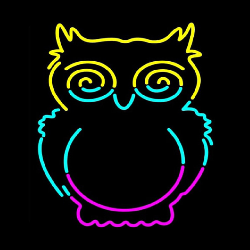 Owl Neon Skilt
