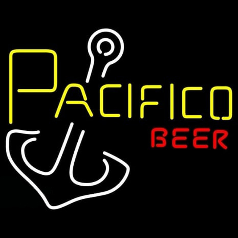 Pacifico Beer Anchor Neon Skilt