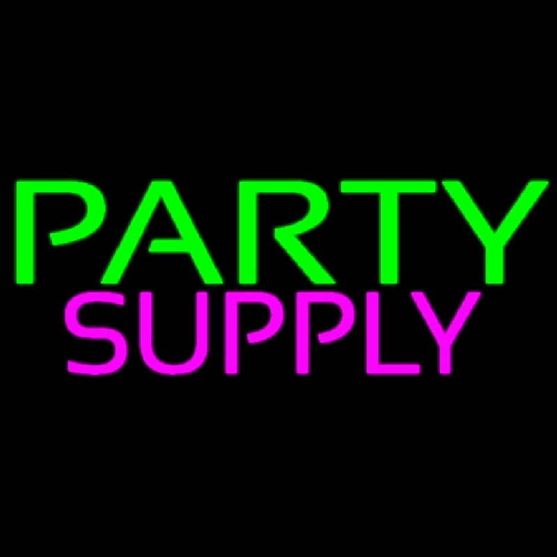 Party Supply Block Neon Skilt