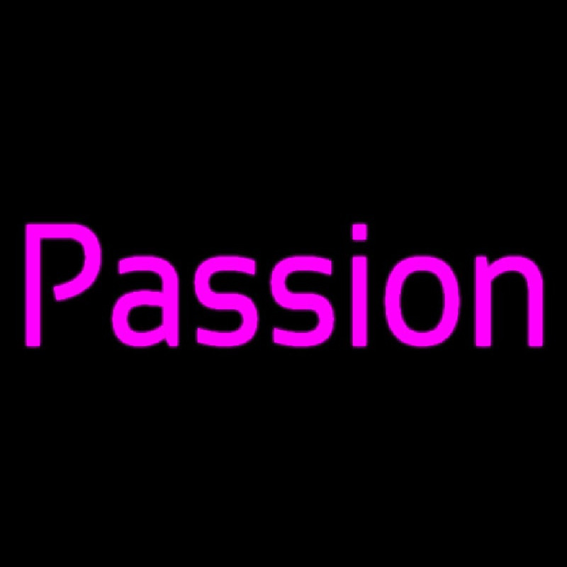 Passion Neon Skilt