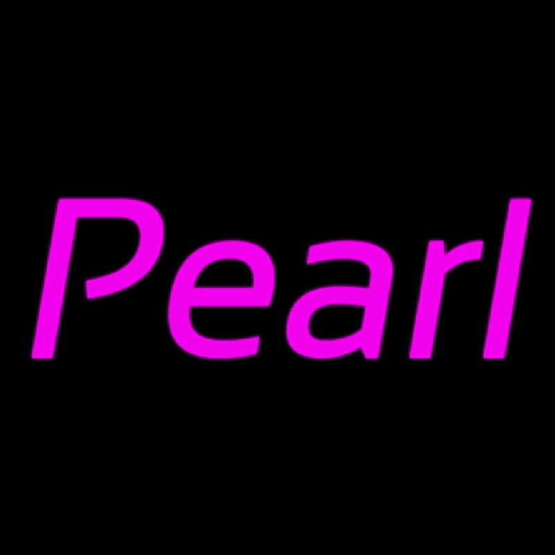 Pearl Pink Neon Skilt