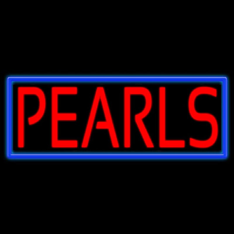 Pearls Neon Skilt