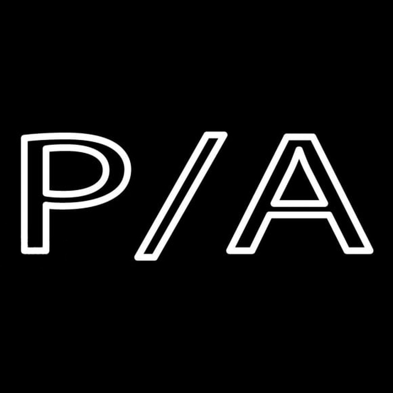 Pershing Angels Neon Skilt