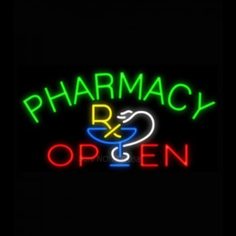 Pharmacy Open Neon Skilt