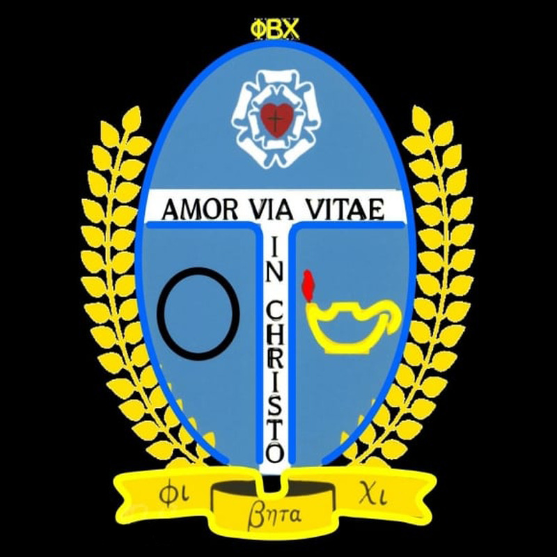 Phi Beta Chi Logo Neon Skilt