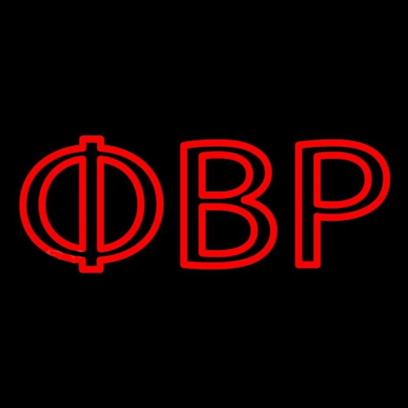 Phi Beta Rho Neon Skilt