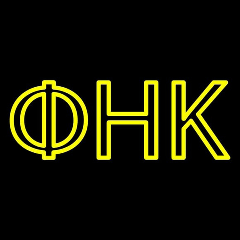 Phi Eta Kappa Neon Skilt