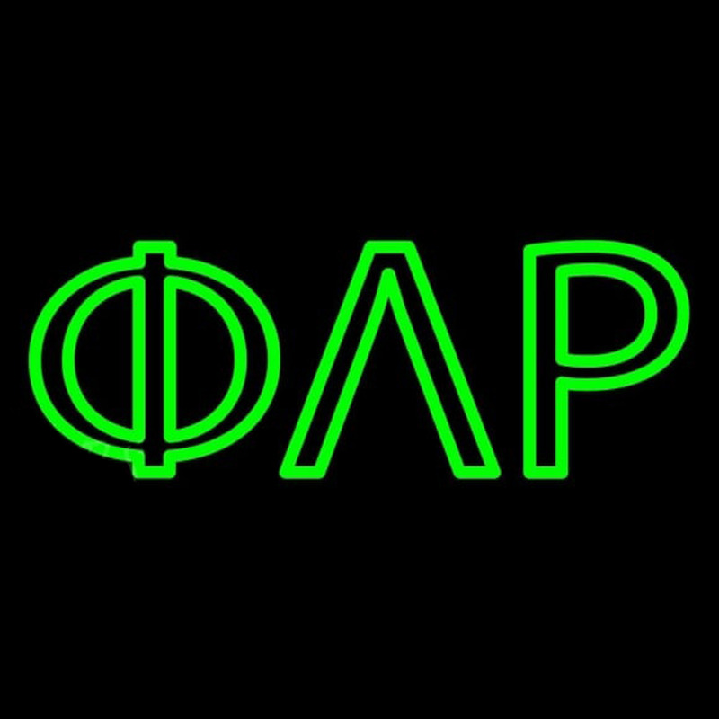 Phi Lambda Rho Neon Skilt