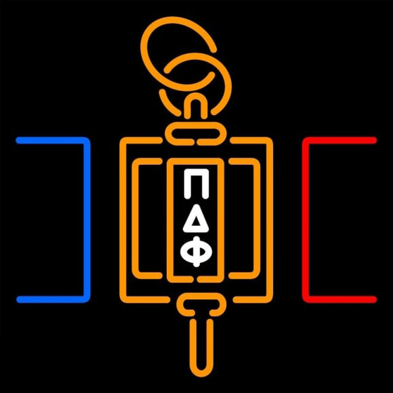 Phi Pi Delta Logo Neon Skilt