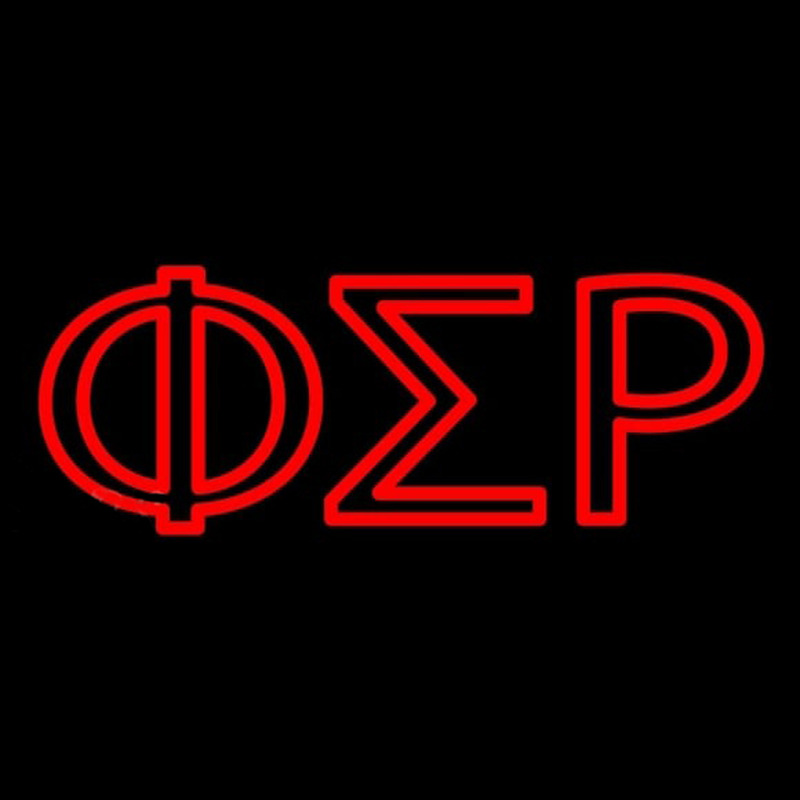 Phi Sigma Rho Neon Skilt