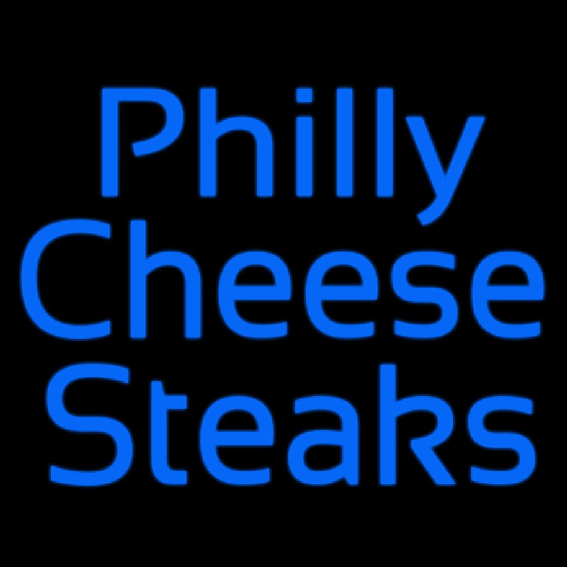 Philly Cheese Steaks Neon Skilt