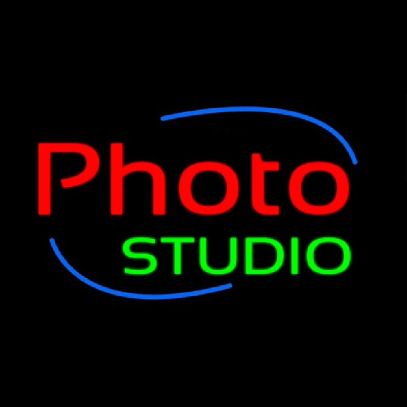 Photo Studio Neon Skilt