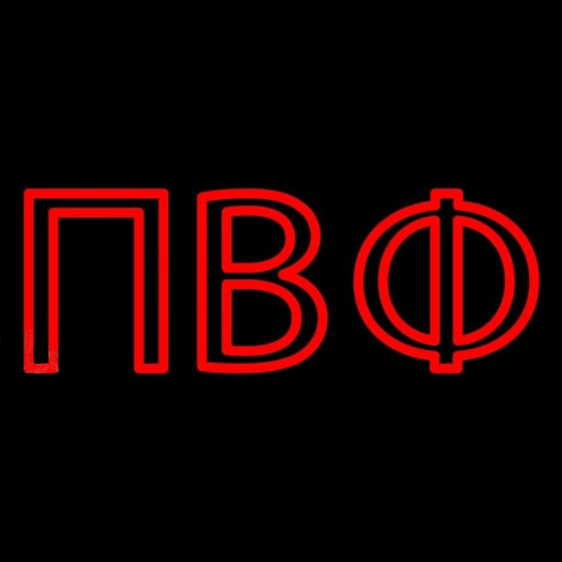 Pi Beta Phi Neon Skilt