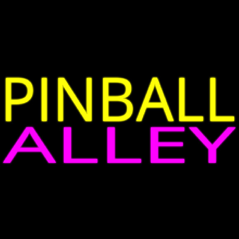Pinball Alley 2 Neon Skilt