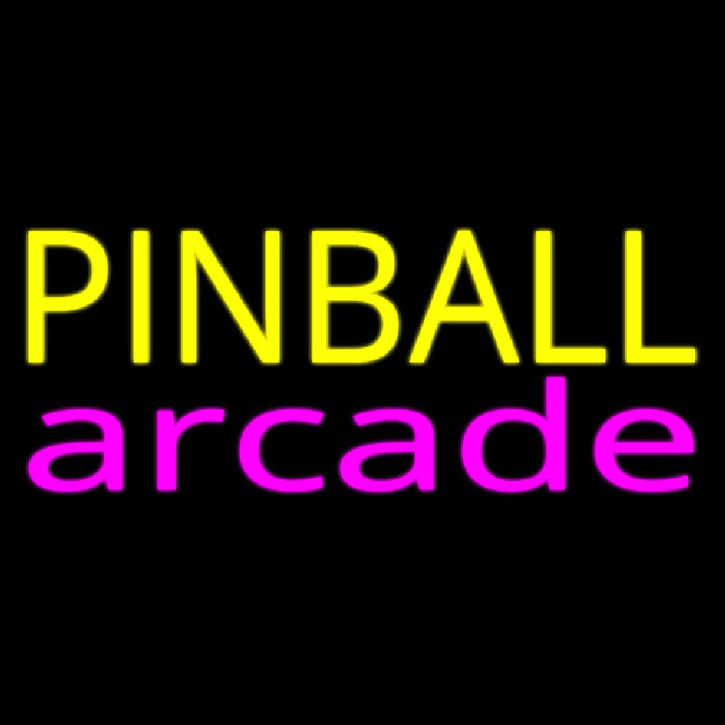 Pinball Arcade 2 Neon Skilt