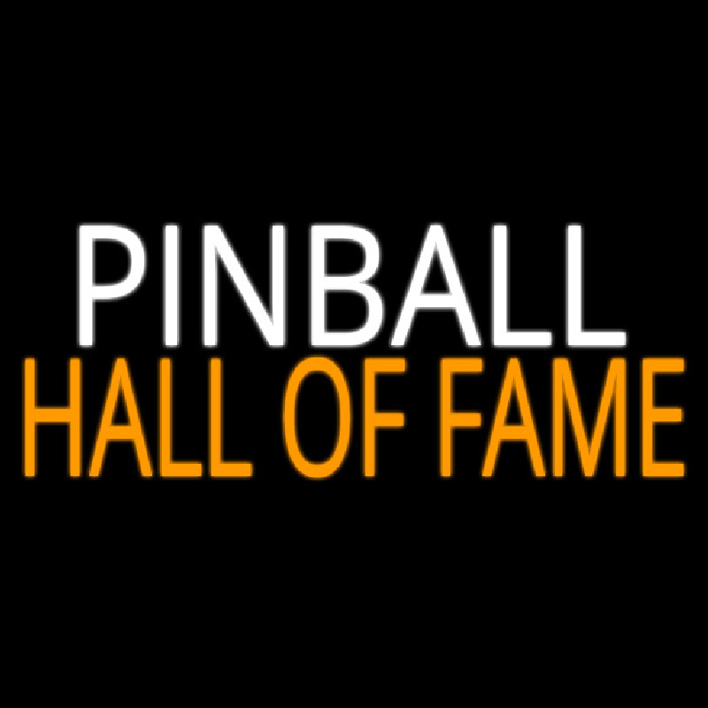 Pinball Hall Of Fame 2 Neon Skilt
