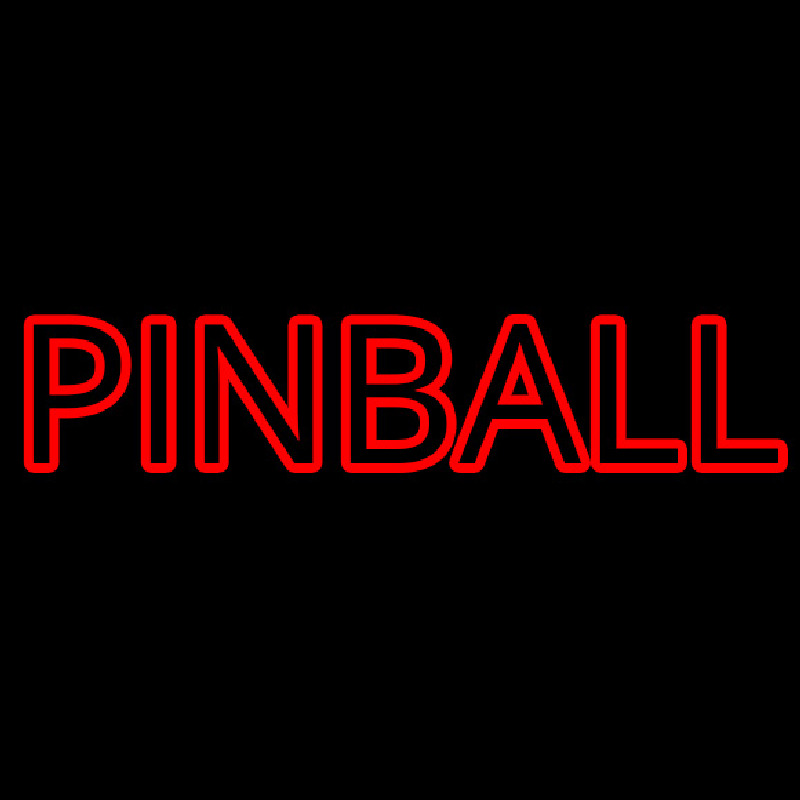 Pinball Neon Skilt