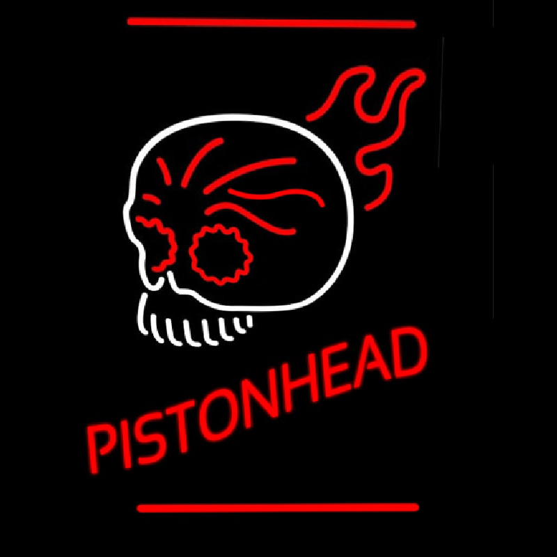 Pistonihead Neon Skilt