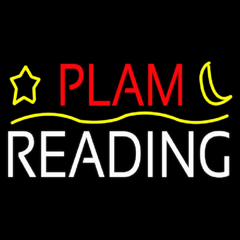 Plam Reading Neon Skilt