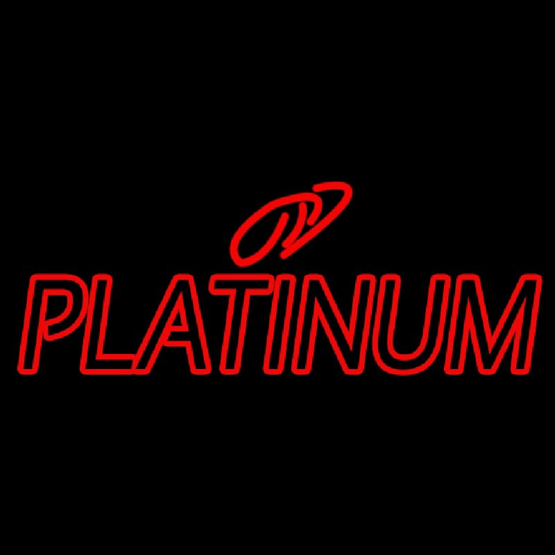 Platinum Neon Skilt