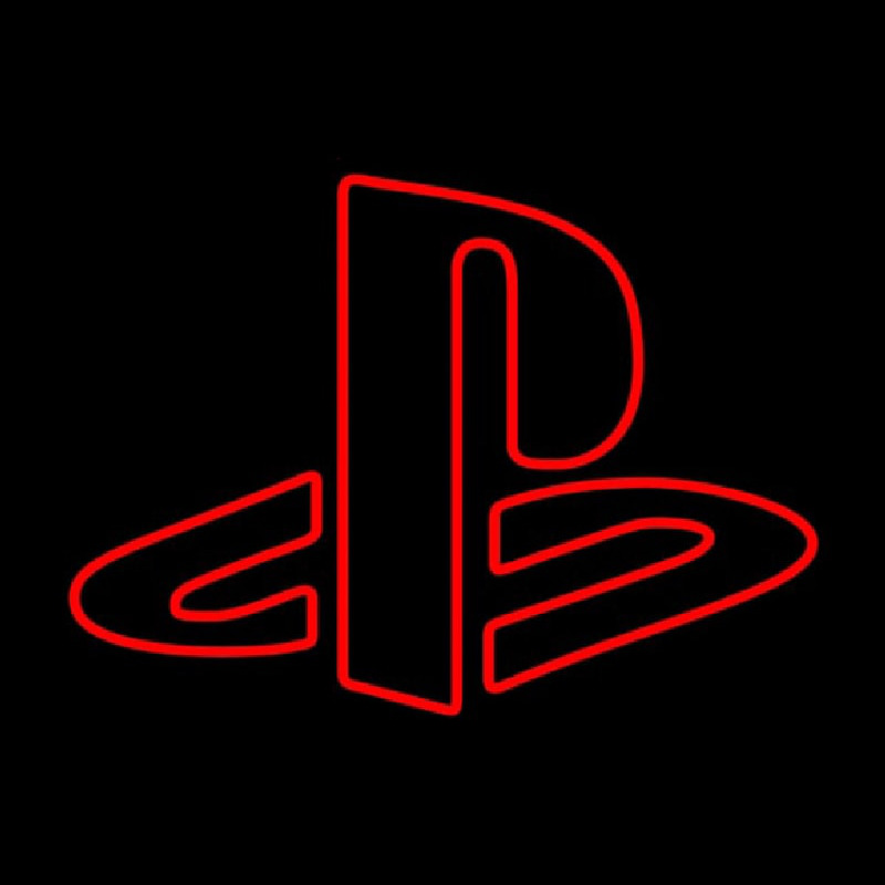 Playstation Logo Neon Skilt