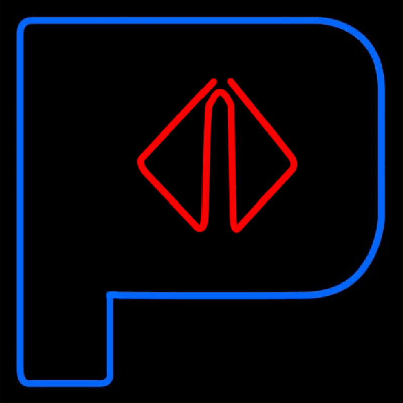 Prairie International Trucks Neon Skilt