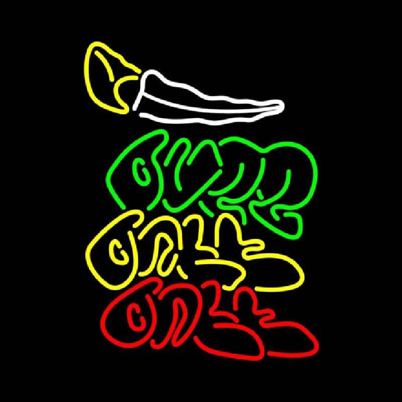 Puff Puff Pass Neon Skilt