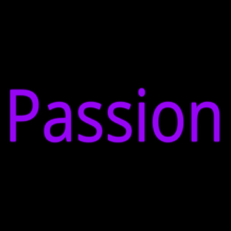 Purple Passion Neon Skilt