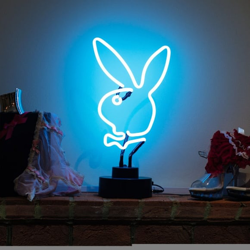 Rabbit Desktop Neon Skilt