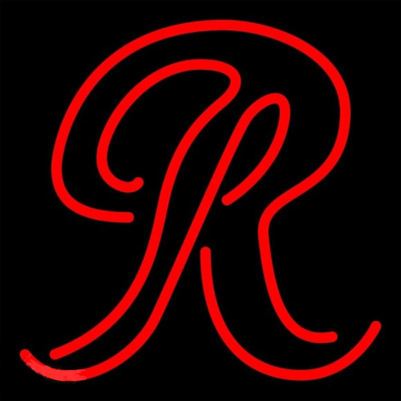 Rainier R Beer Sign Neon Skilt