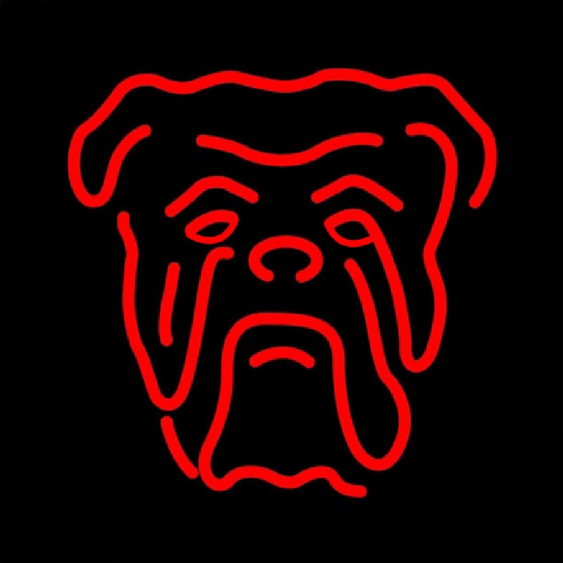 Red Dog Beer Sign Neon Skilt