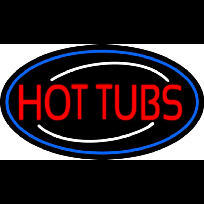 Red Hot Tubs Neon Skilt