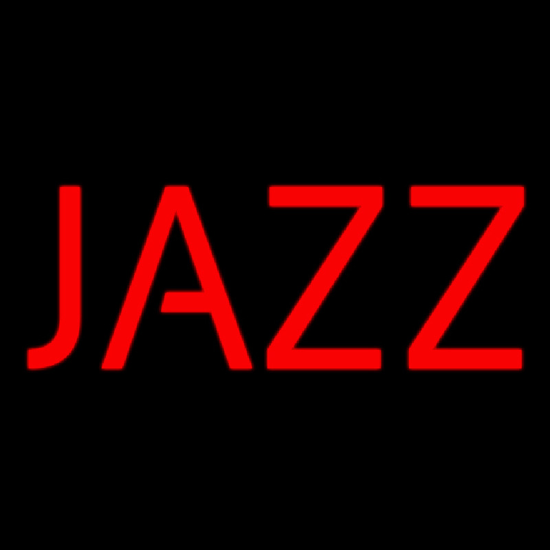 Red Jazz 1 Neon Skilt