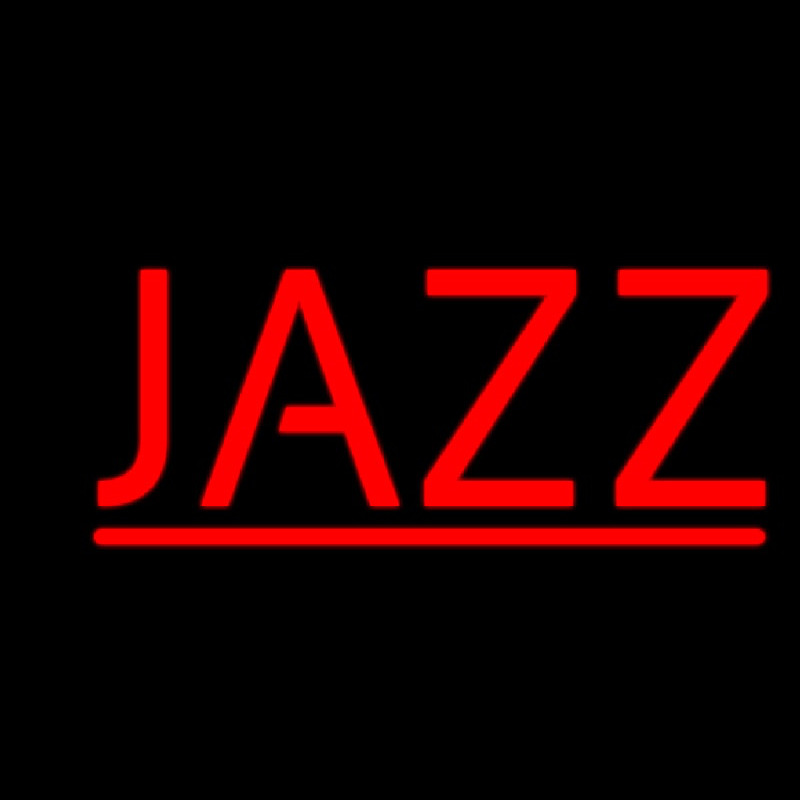 Red Jazz Block 2 Neon Skilt