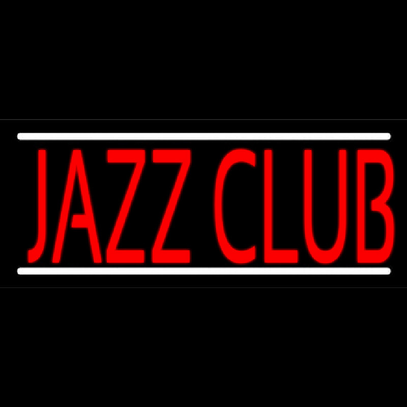 Red Jazz Club Neon Skilt