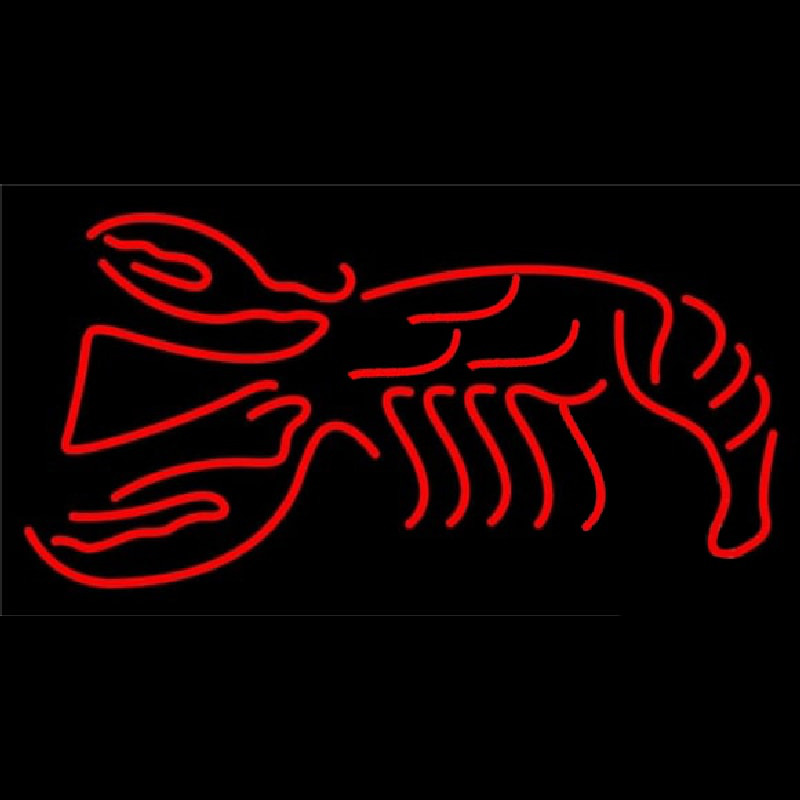 Red Lobster Neon Skilt