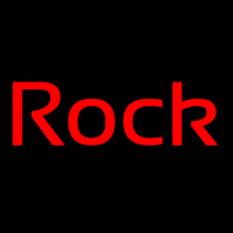 Red Rock Cursive 1 Neon Skilt