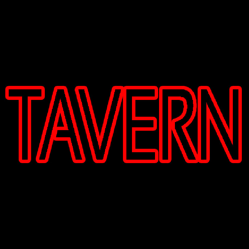 Red Tavern Neon Skilt