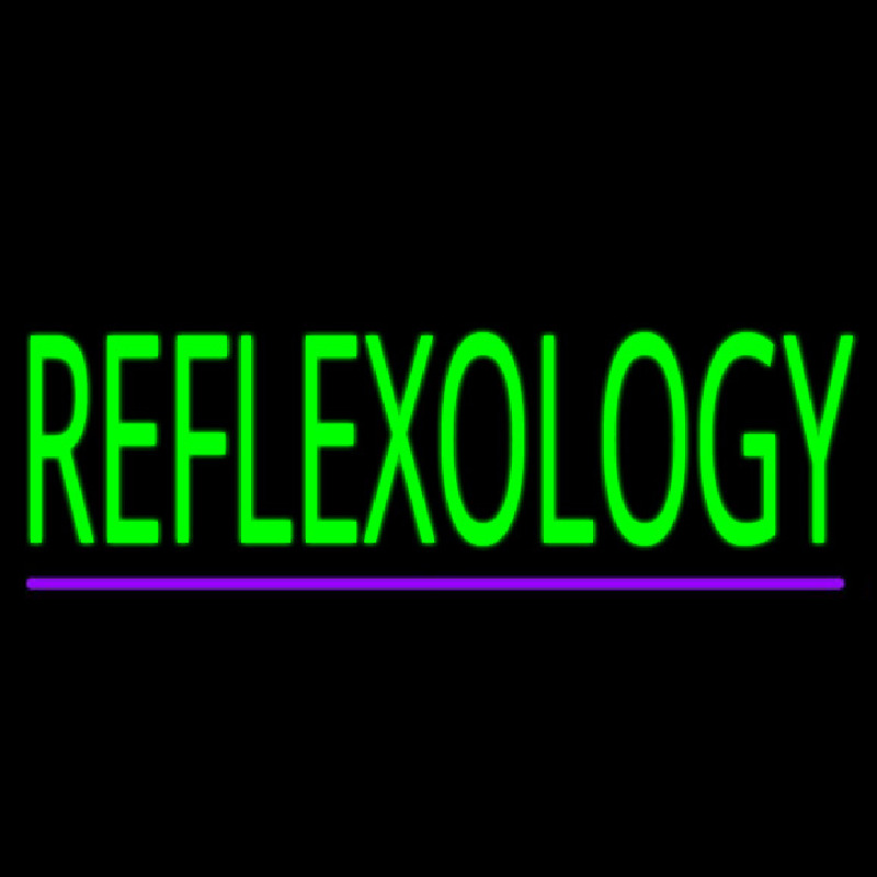 Refle ology Neon Skilt