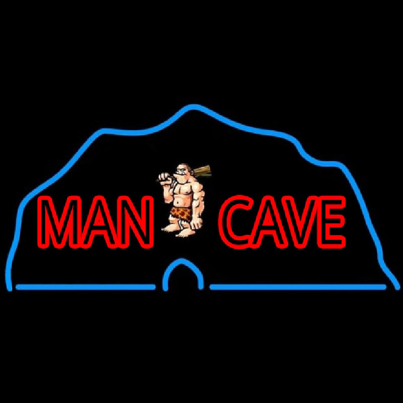 Retro Man Cave Neon Neon Skilt