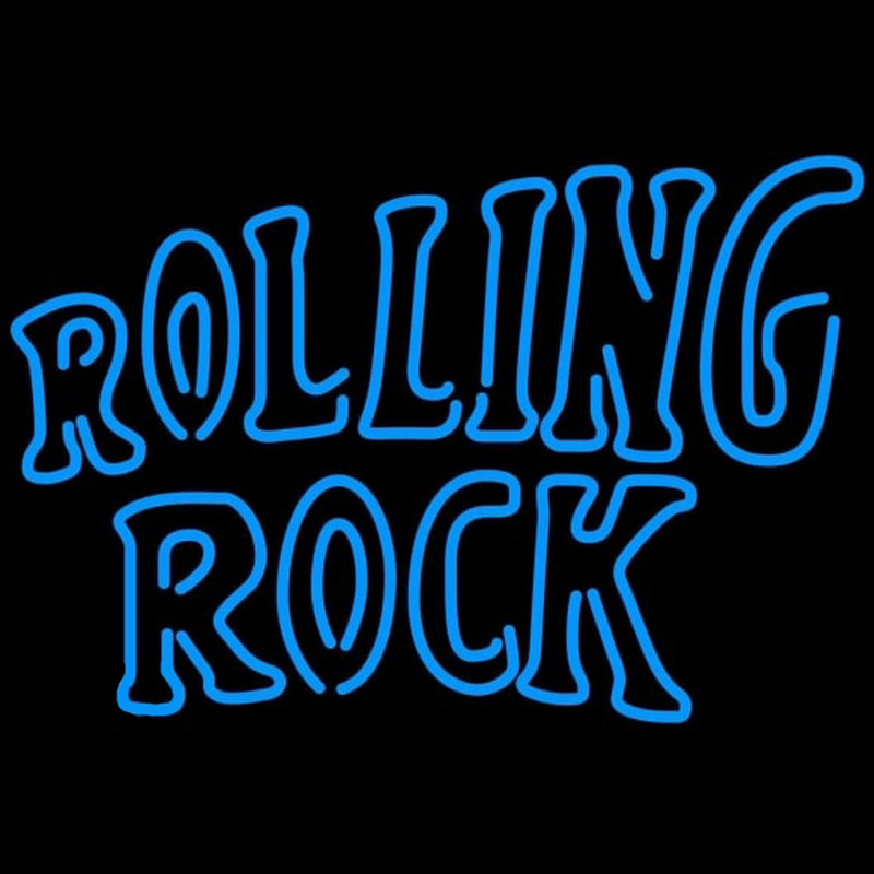 Rolling Rock Beer Sign Neon Skilt